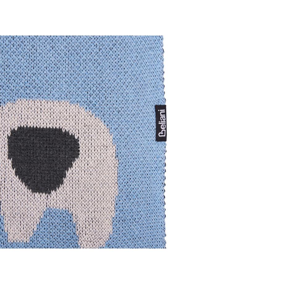 Beliani HILKOT Couverture Moderne en Coton  