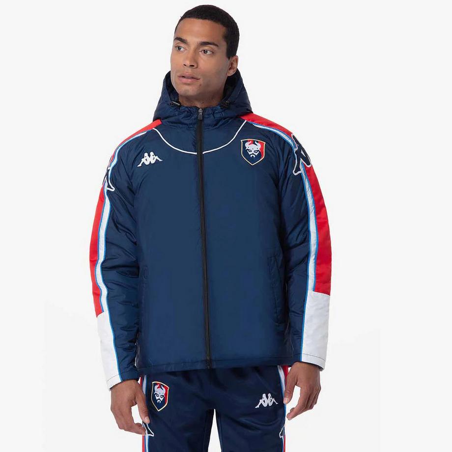 Kappa  regenjacke für kinder sm caen revertis 2024/25 