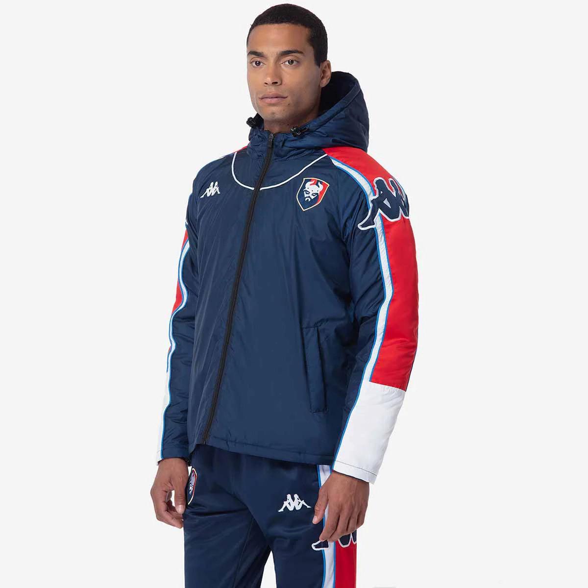 Kappa  regenjacke für kinder sm caen revertis 2024/25 