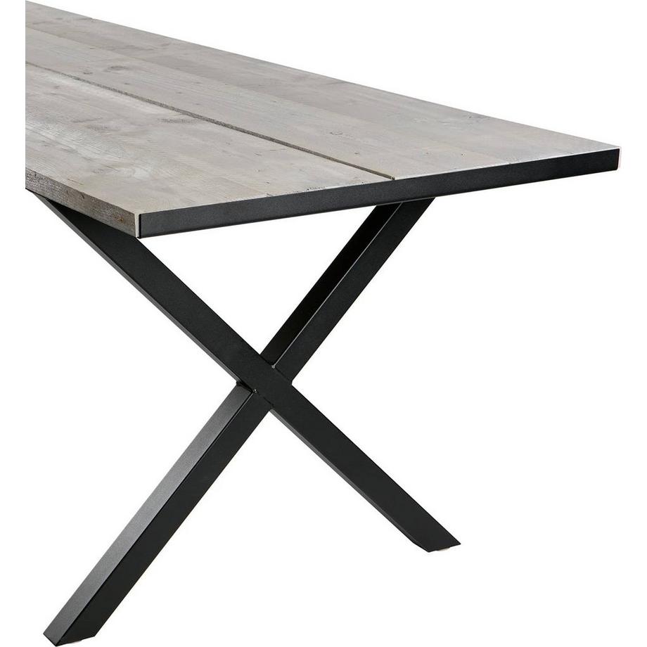 mutoni Struttura del tavolo Tablo a forma di X (1 pezzo)  