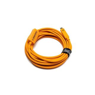 Tether Tools  Tether Tools TBPRO3-ORG USB Kabel 4,6 m USB 3.2 Gen 2 (3.1 Gen 2) USB C Orange 