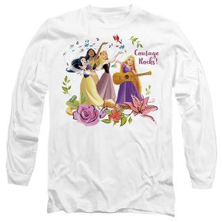 Disney PRINCESS Disney Princess Courage Rocks T-Shirt Maniche Lunghe  