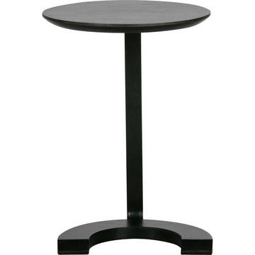 Table d&#039;appoint Floor bois métal noir