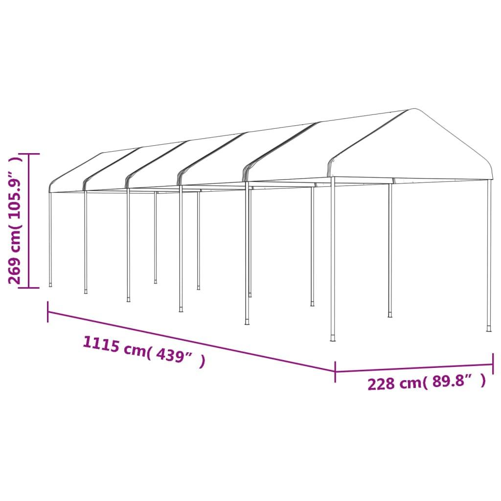 VidaXL Pavillon polyethylen  