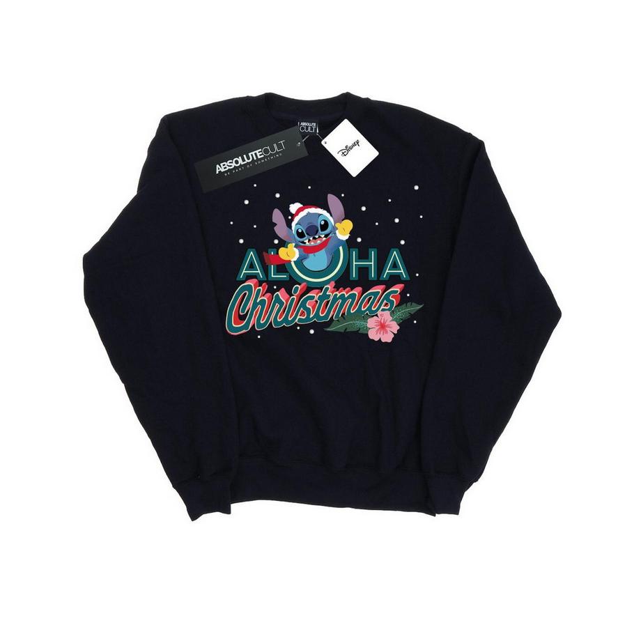 Disney Aloha Christmas Stitch Sweatshirt  