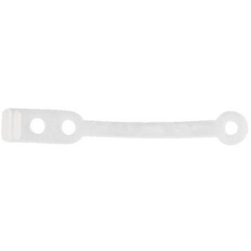 Flachgummilasche Silikon 25 Stk kurz