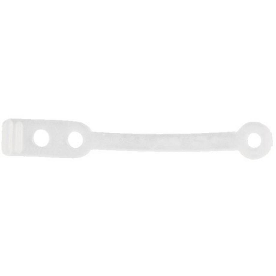 Flachgummilasche Silikon 25 Stk kurz