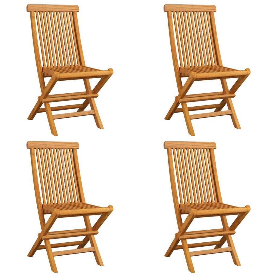 VidaXL Chaise de jardin teck  