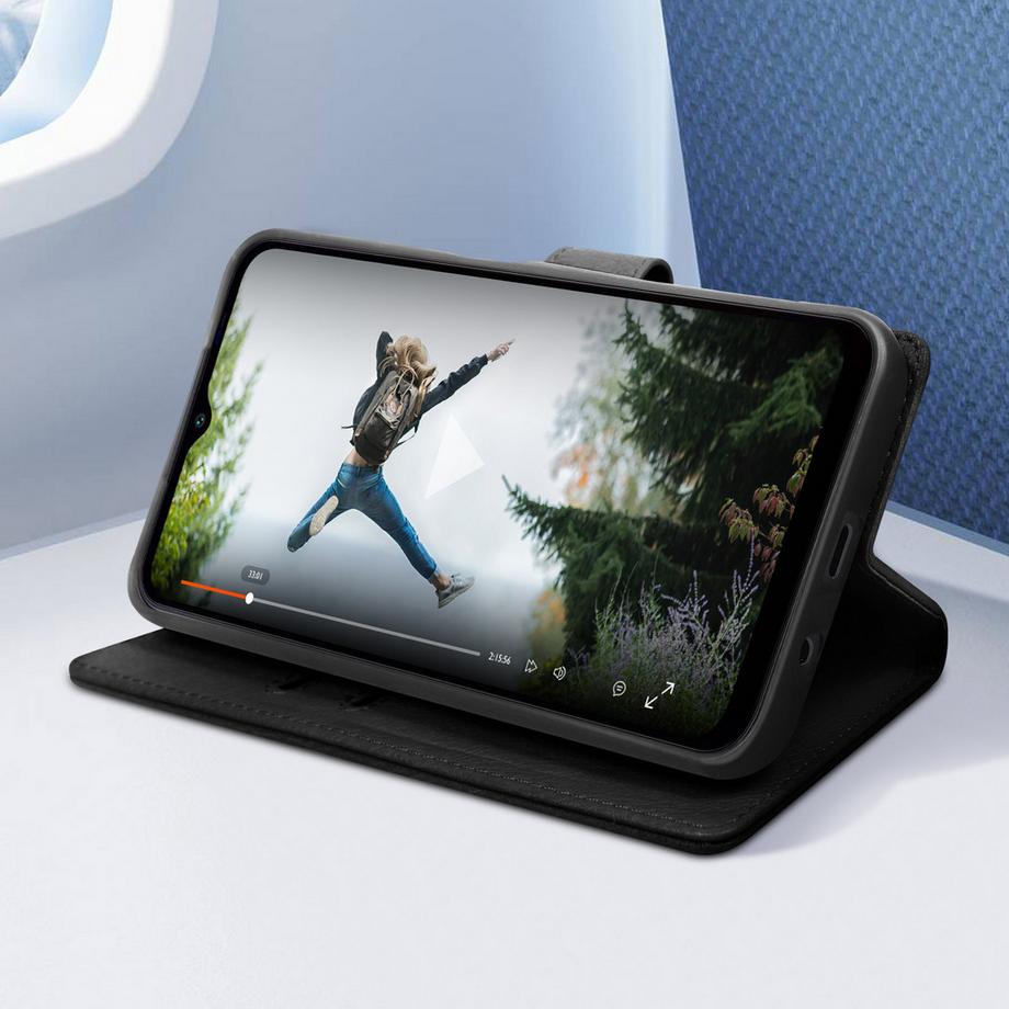 Avizar  Etui Samsung Galaxy A7 2018 Schwarz 