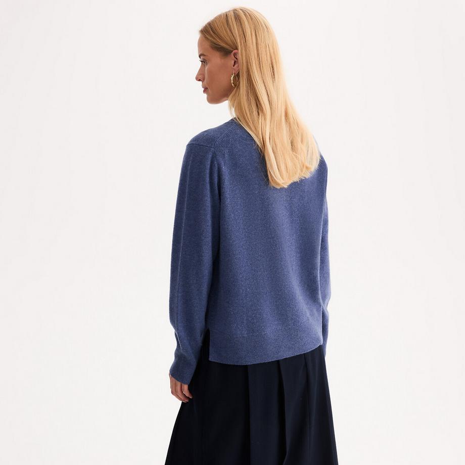 La Redoute Collections Feinstrick Kaschmir V-Ausschnitt Pullover  