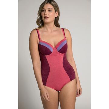 Maillot de bain à paillettes, avec bonnets souples et armatures