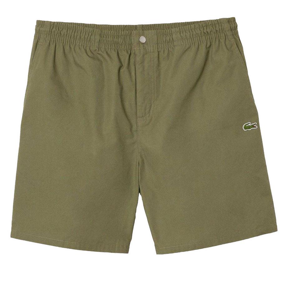 Pantaloncini Cotone Popeline Vestibilità Rilassata