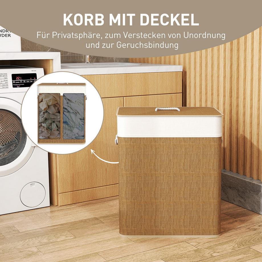 HOMCOM Wäschekorb  