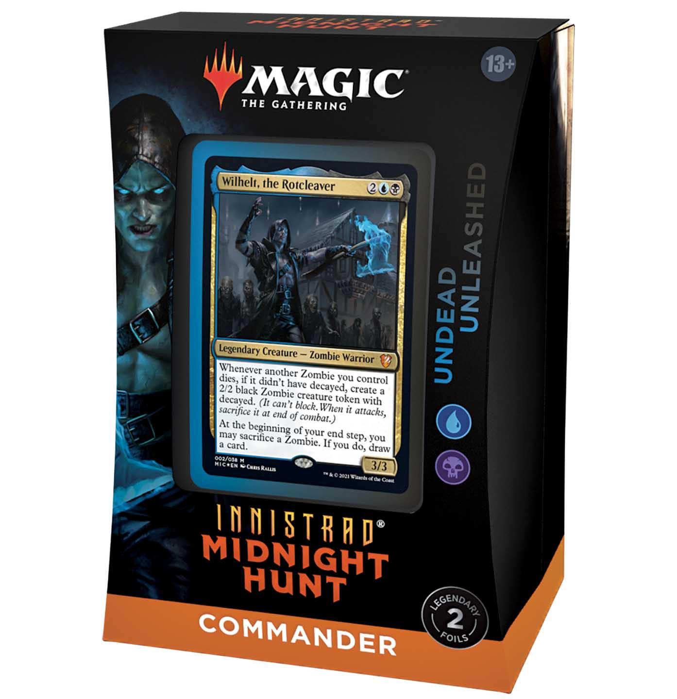 Wizards of the Coast  Innistrad: Midnight Hunt Commander Decks Undead Unleashed - Magic the Gathering - EN 