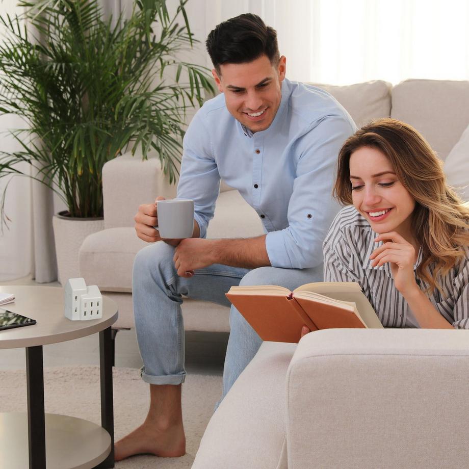 B2X  Maison de thé en céramique blanche 