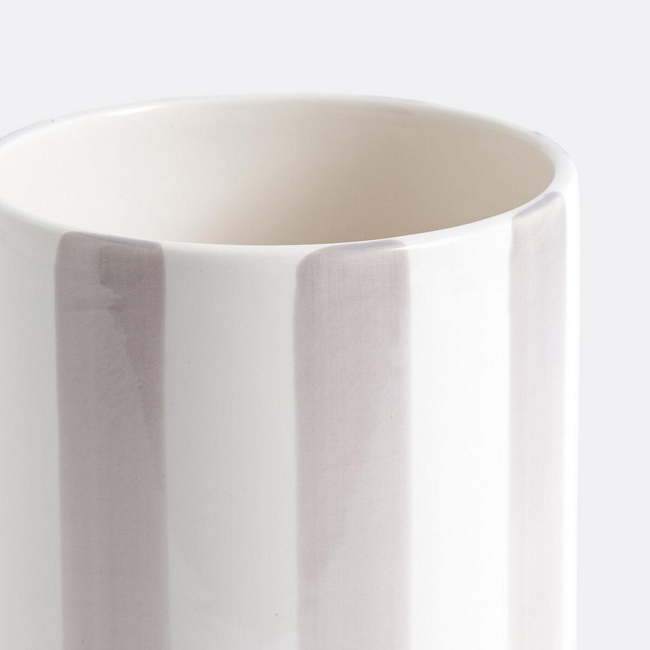 La Redoute Intérieurs Vase en céramique à rayures  