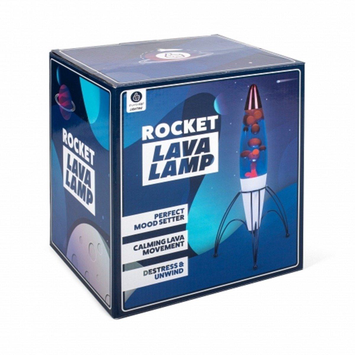 Nasa Retro Lava Lampe Rakete  