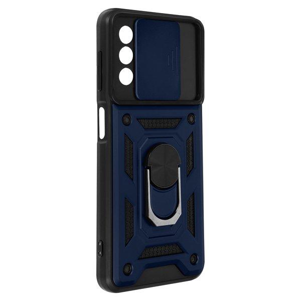 Avizar  Coque Samsung M52 5G Bague Bleu 