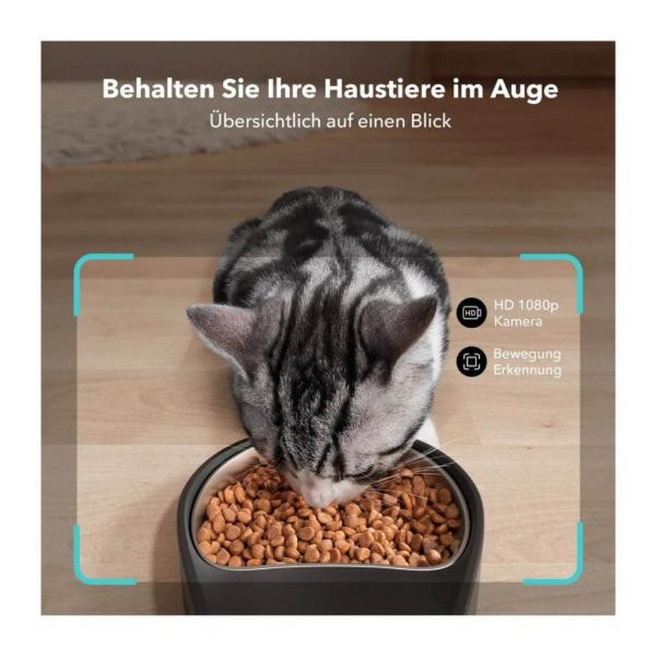 Petlibro  Futterautomat Granary mit Kamera für Hunde und Katzen 