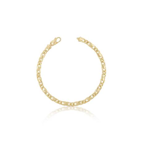 MUAU Schmuck  Bracelet Carrera Gelbgold 750, 22cm, 5mm 