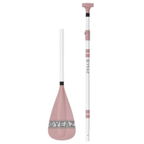 YEAZ  LIDO Pagaie en aluminium pour SUP - shell pink 