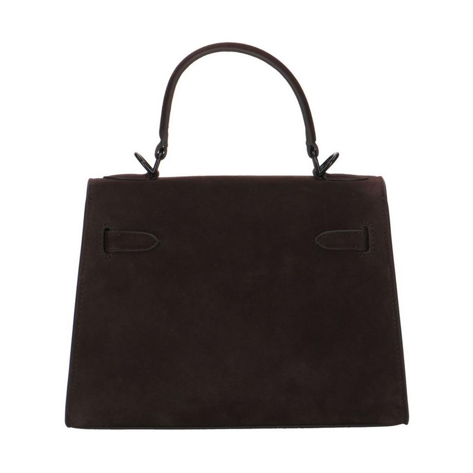 Peter Kaiser Veloursleder Top Handle Tasche  