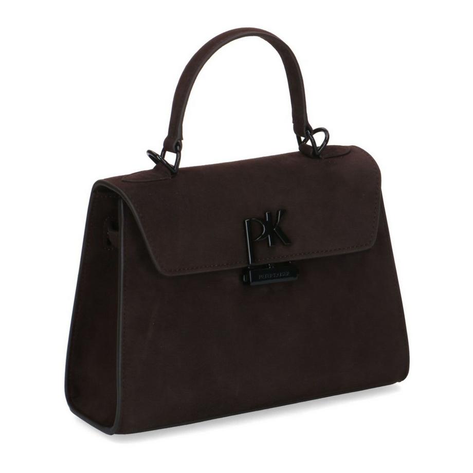 Peter Kaiser Veloursleder Top Handle Tasche  