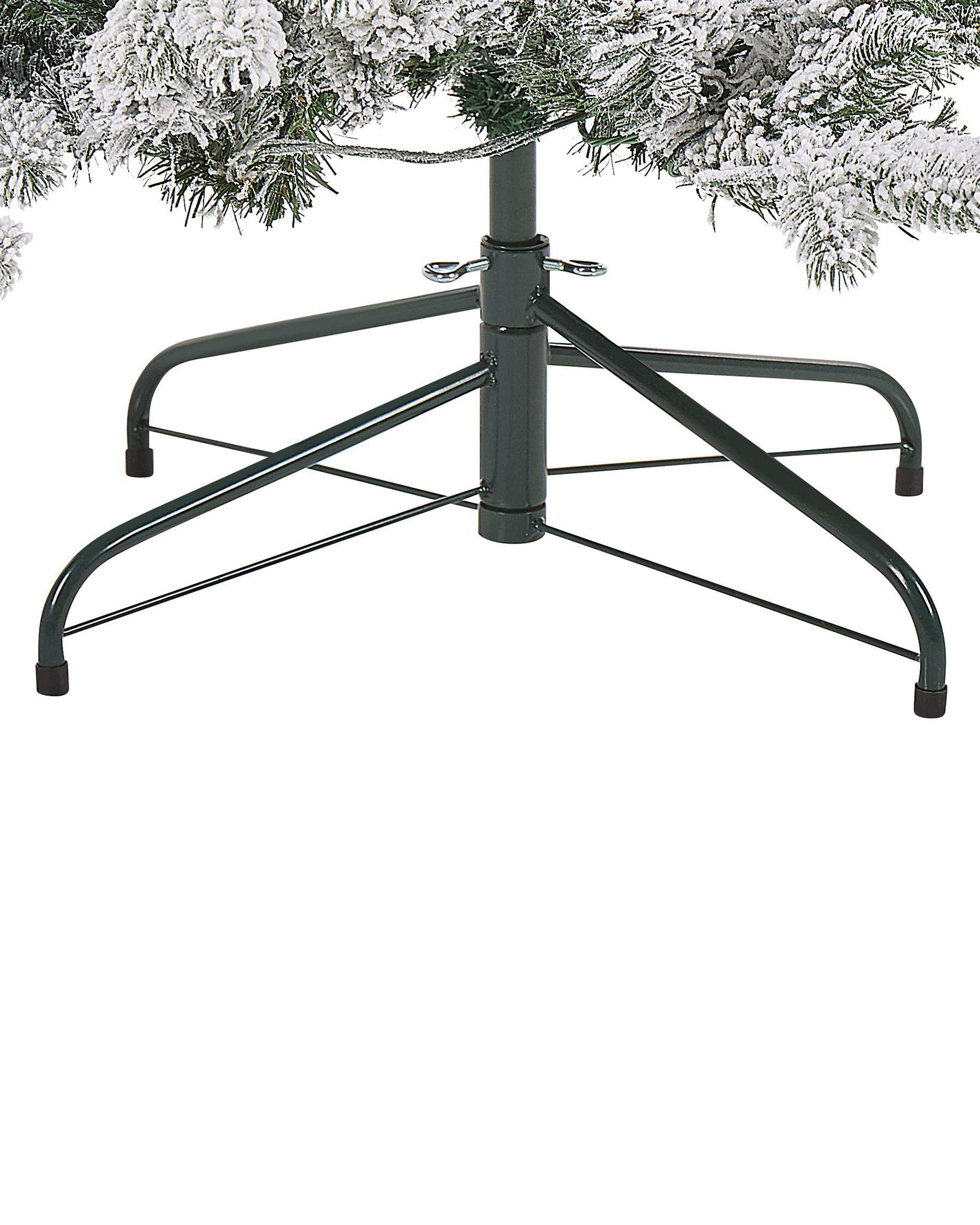 Beliani Albero natalizio innevato en PVC TATLOW  