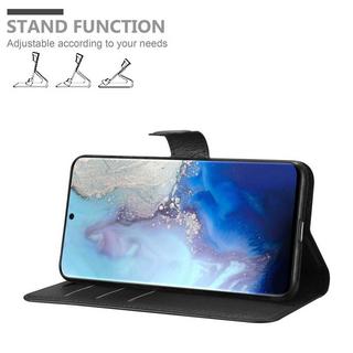 Cadorabo  Housse compatible avec Samsung Galaxy S20 - Coque de protection avec fermeture magnétique, fonction de support et compartiment pour carte 