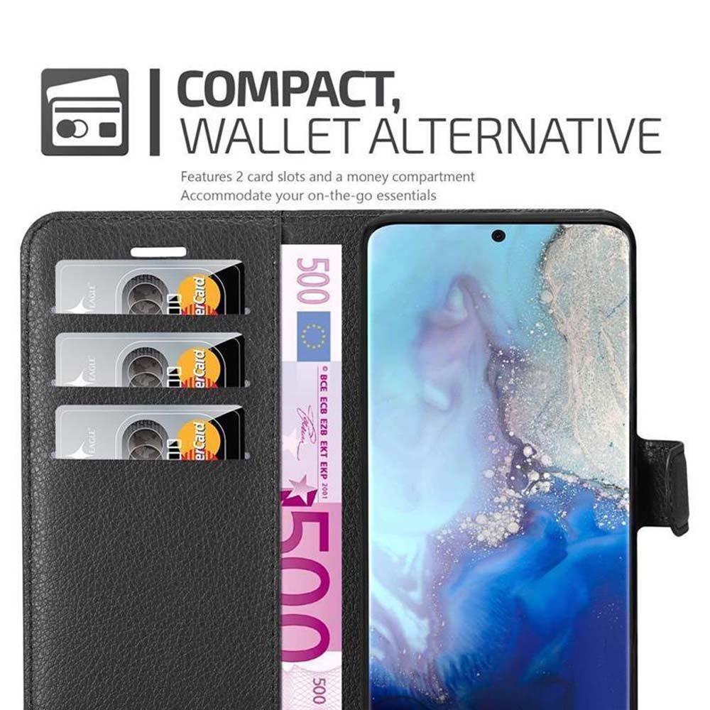 Cadorabo  Housse compatible avec Samsung Galaxy S20 - Coque de protection avec fermeture magnétique, fonction de support et compartiment pour carte 