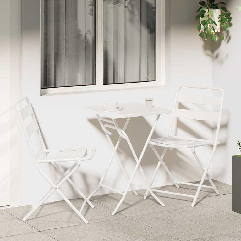 VidaXL Garten bistro set stahl  