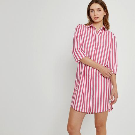 La Redoute Collections  Chemise de nuit en popeline rayée 