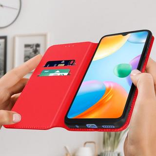 Avizar  Étui Xiaomi Redmi 10C Folio Rouge 