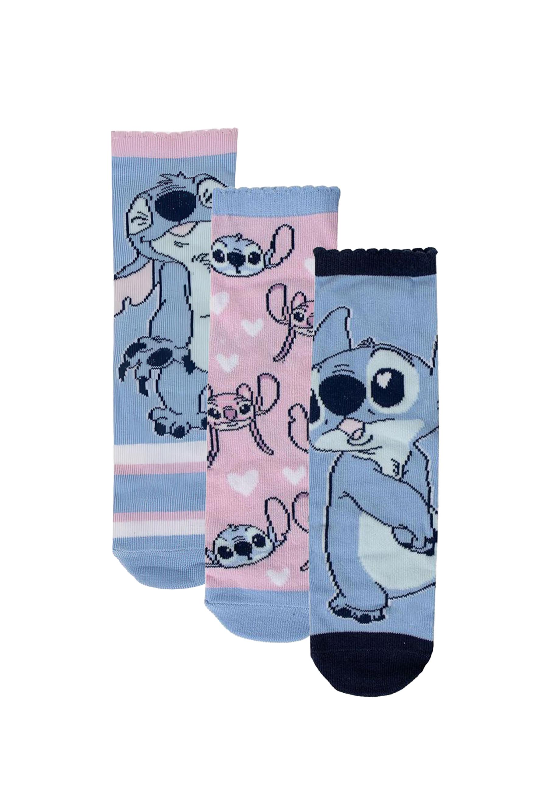 Disney  Socken Pack 3 Stück Stitch 