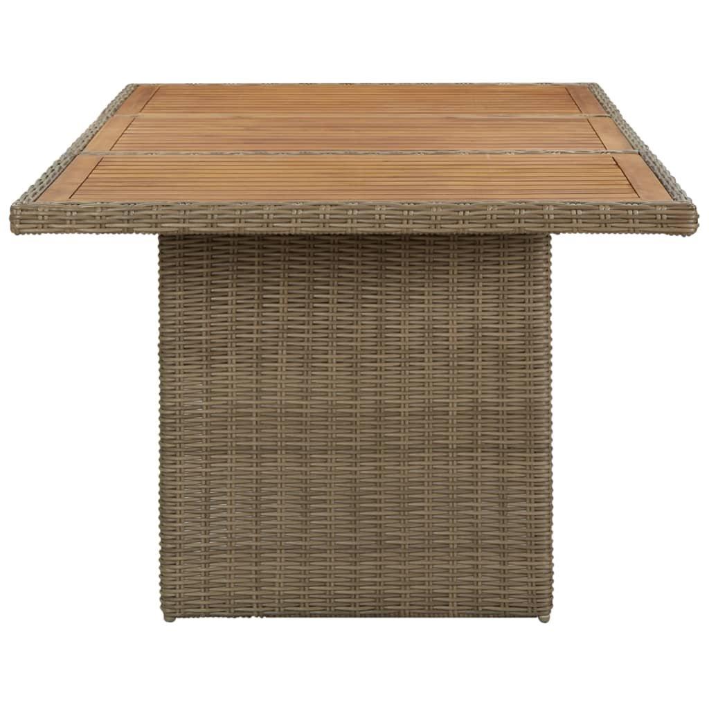 VidaXL Table de jardin  