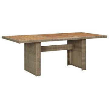 Table de jardin