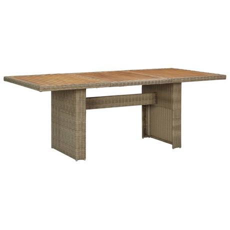 VidaXL Table de jardin  