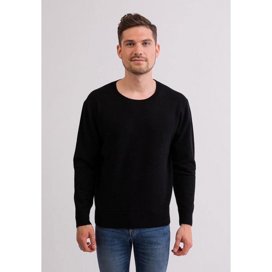CASH-MERE.CH Kaschmir Rundhals Pullover  