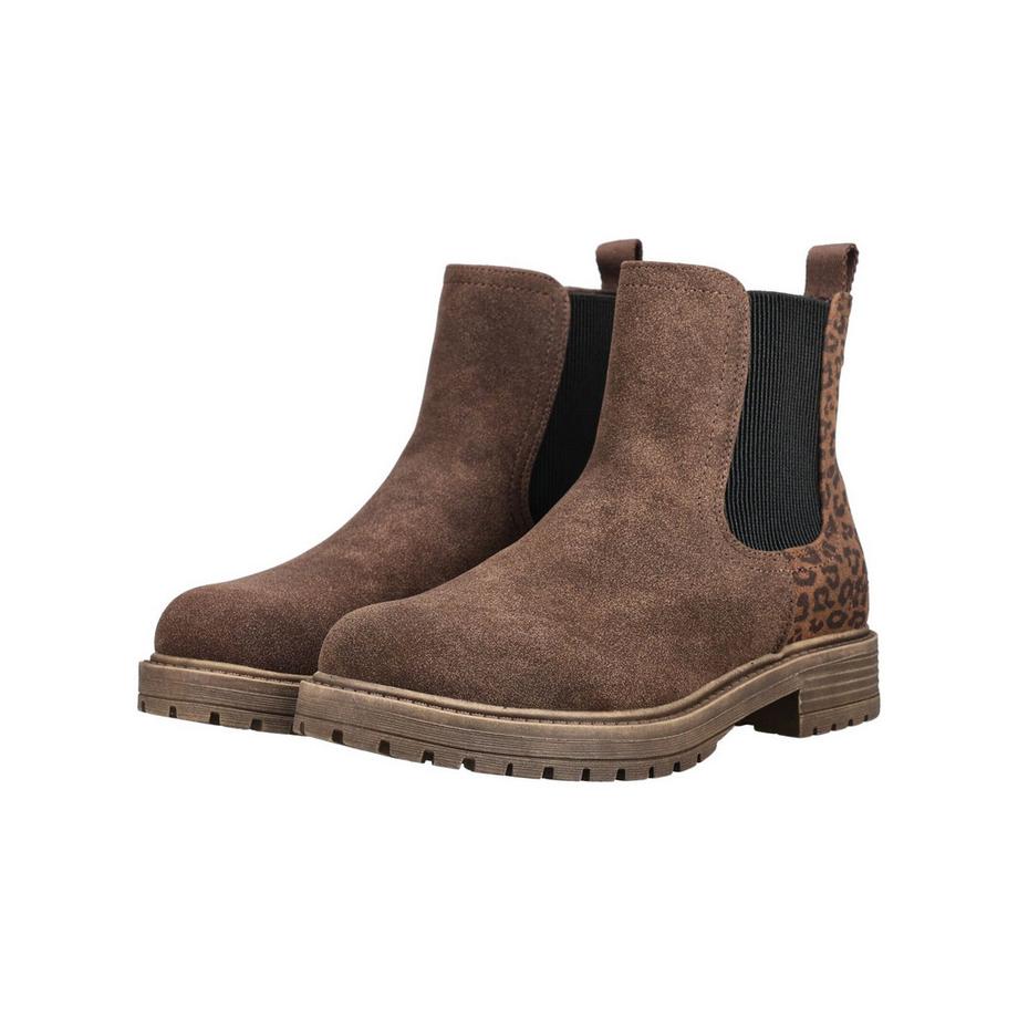 Blowfish Chelsea-Stiefelette mit Leopardenmuster-Panel  