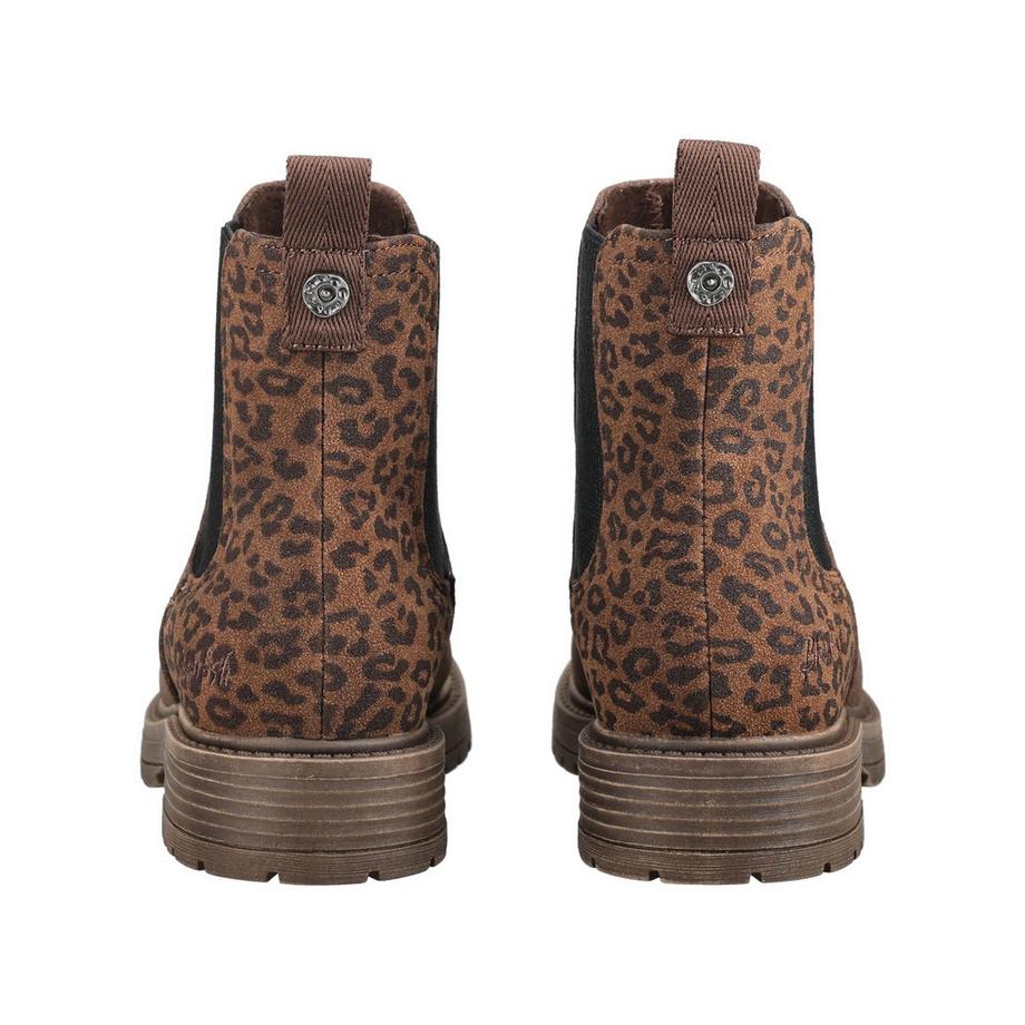 Blowfish Chelsea-Stiefelette mit Leopardenmuster-Panel  