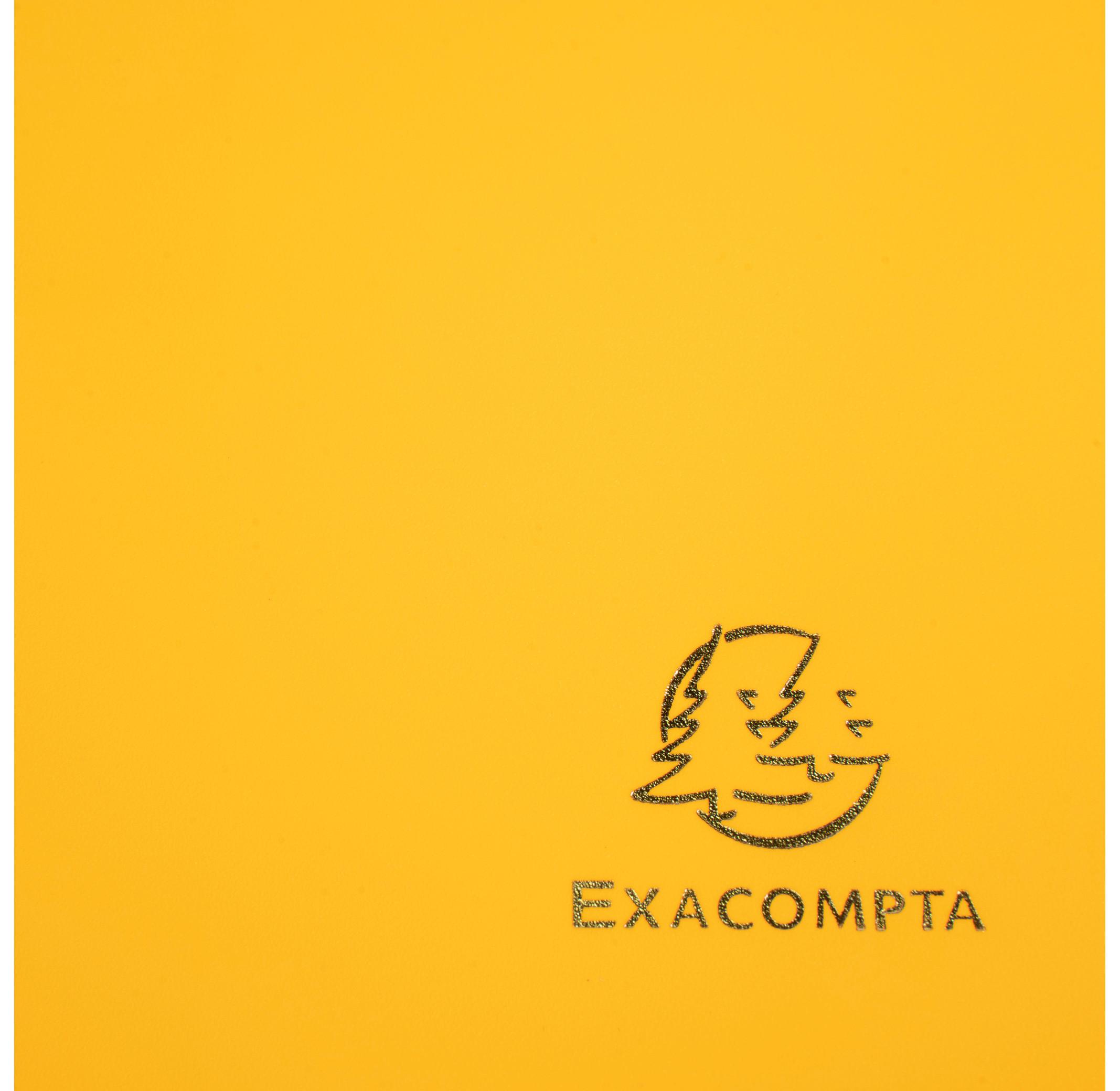 Exacompta Cartella 3 lembi con elastici polipropilene 400 micron Opak - A4 - x 30  