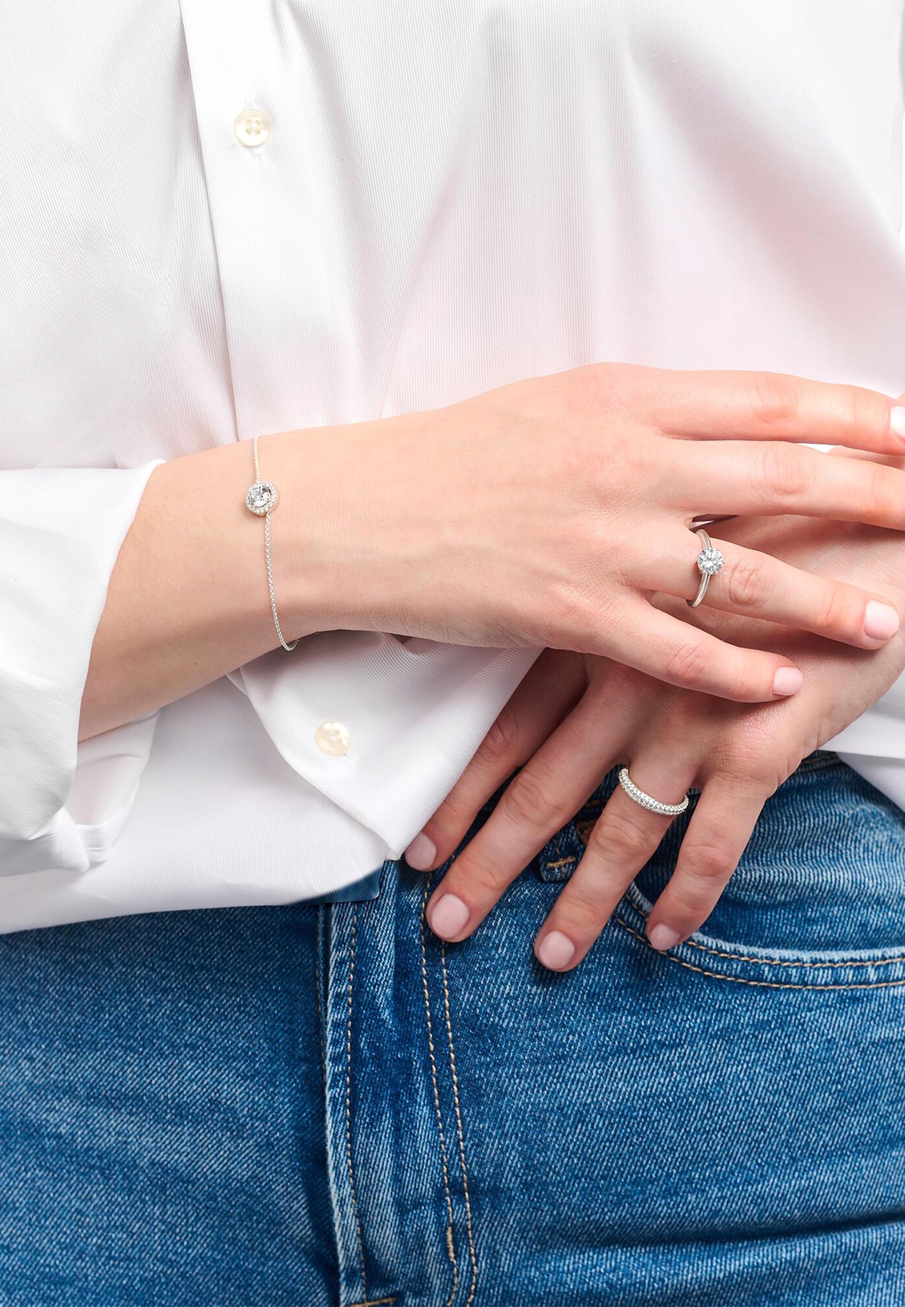 Thomas Sabo  Ring Weiß Zirkonia 