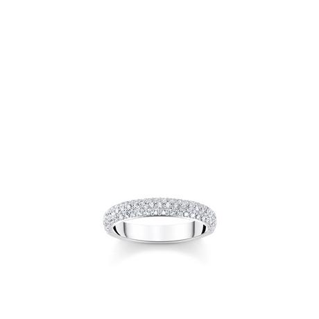 Thomas Sabo  Ring Weiß Zirkonia 