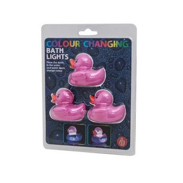 Canards de bain LED Duck Lights Set de 3 pièces