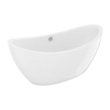 Freistehende Badewanne Design - 225 l - 170 x 83 x 77 cm - ALDA