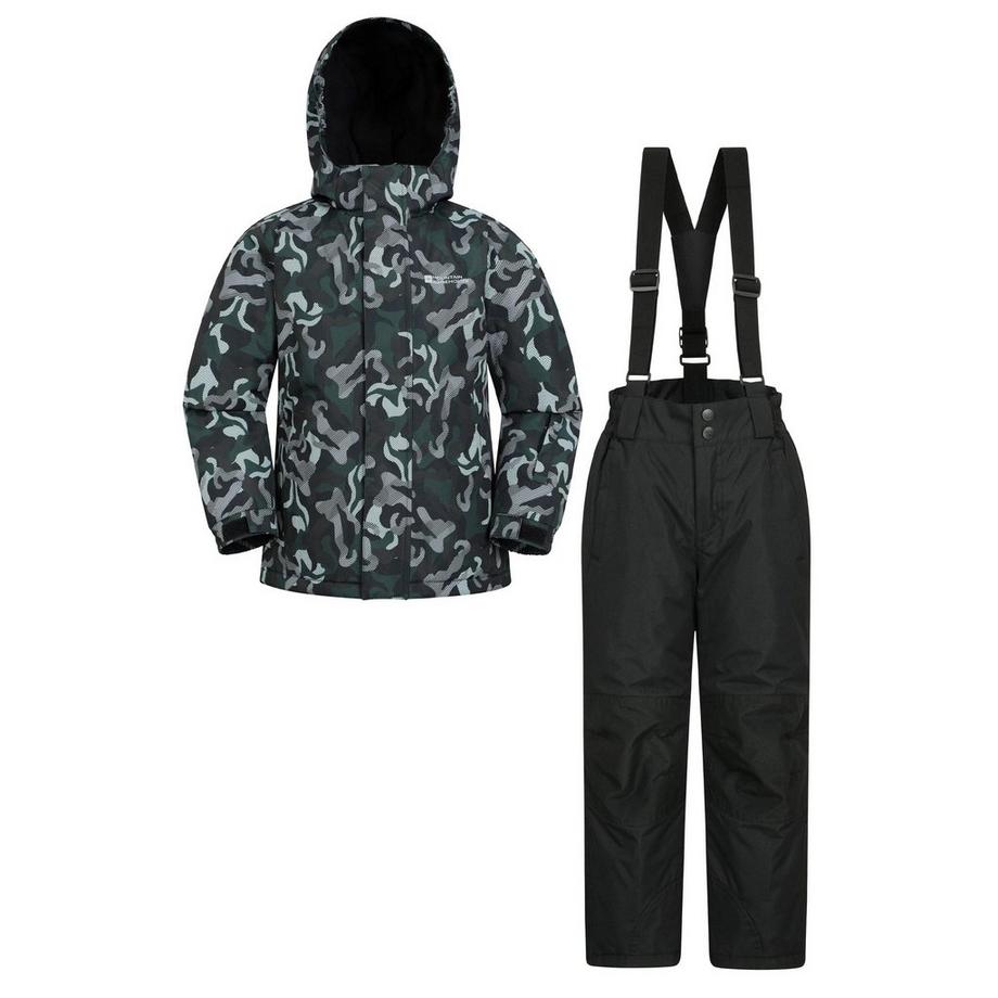 Giacca E Pantaloni Da Sci Camo Set