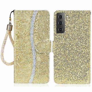 Cover-Discount  Galaxy S23  - Custodia in Pelle Glitterata 