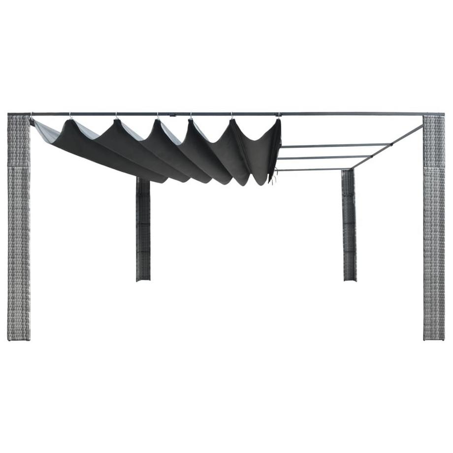 VidaXL gazebo Polirattan  