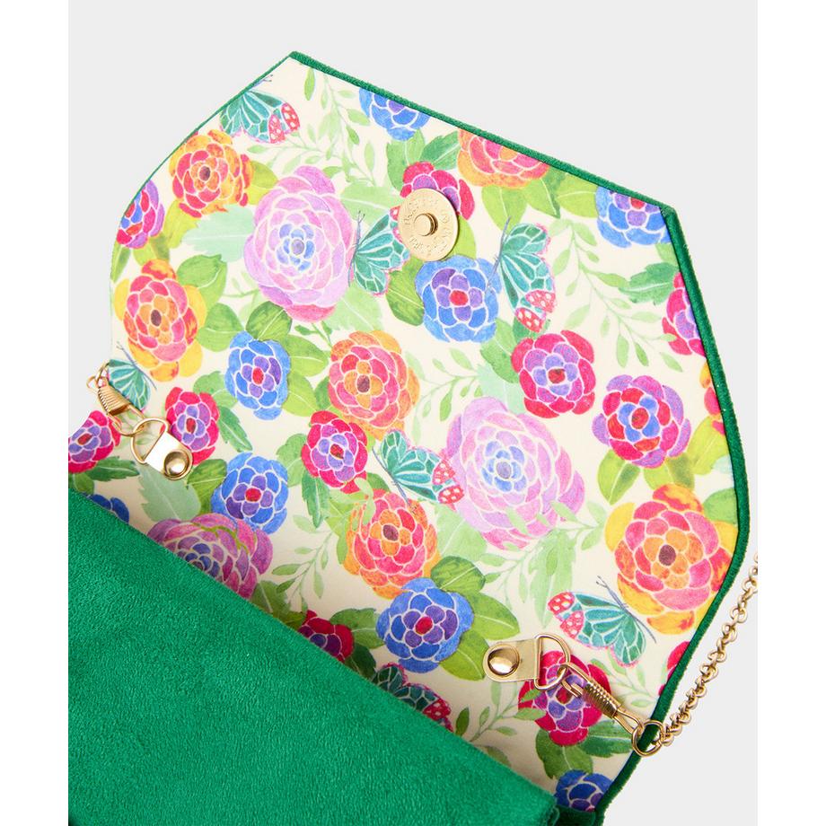 Joe Browns Sac porté croisé en microsuède avec broche ornée  