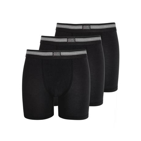 JOCKEY Cotton Stretch Boxer Confezione da 3  